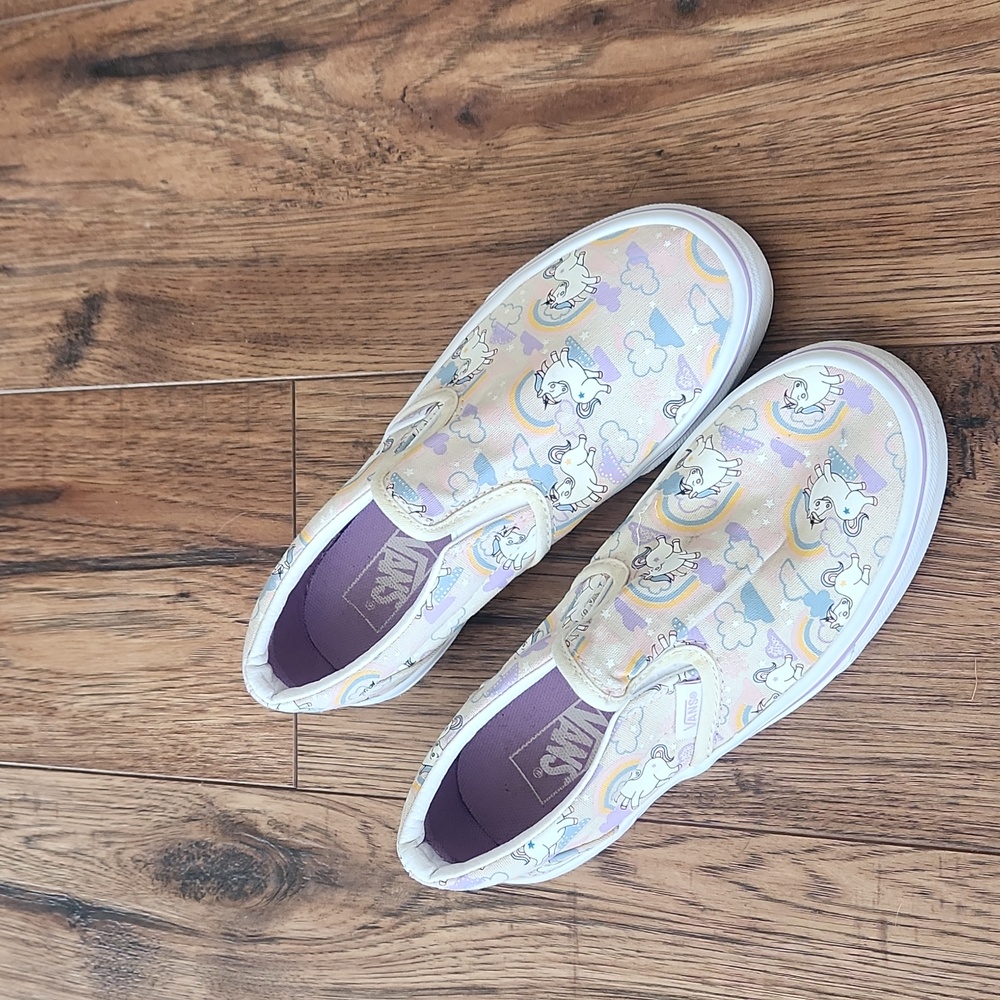 Vans with unicorns